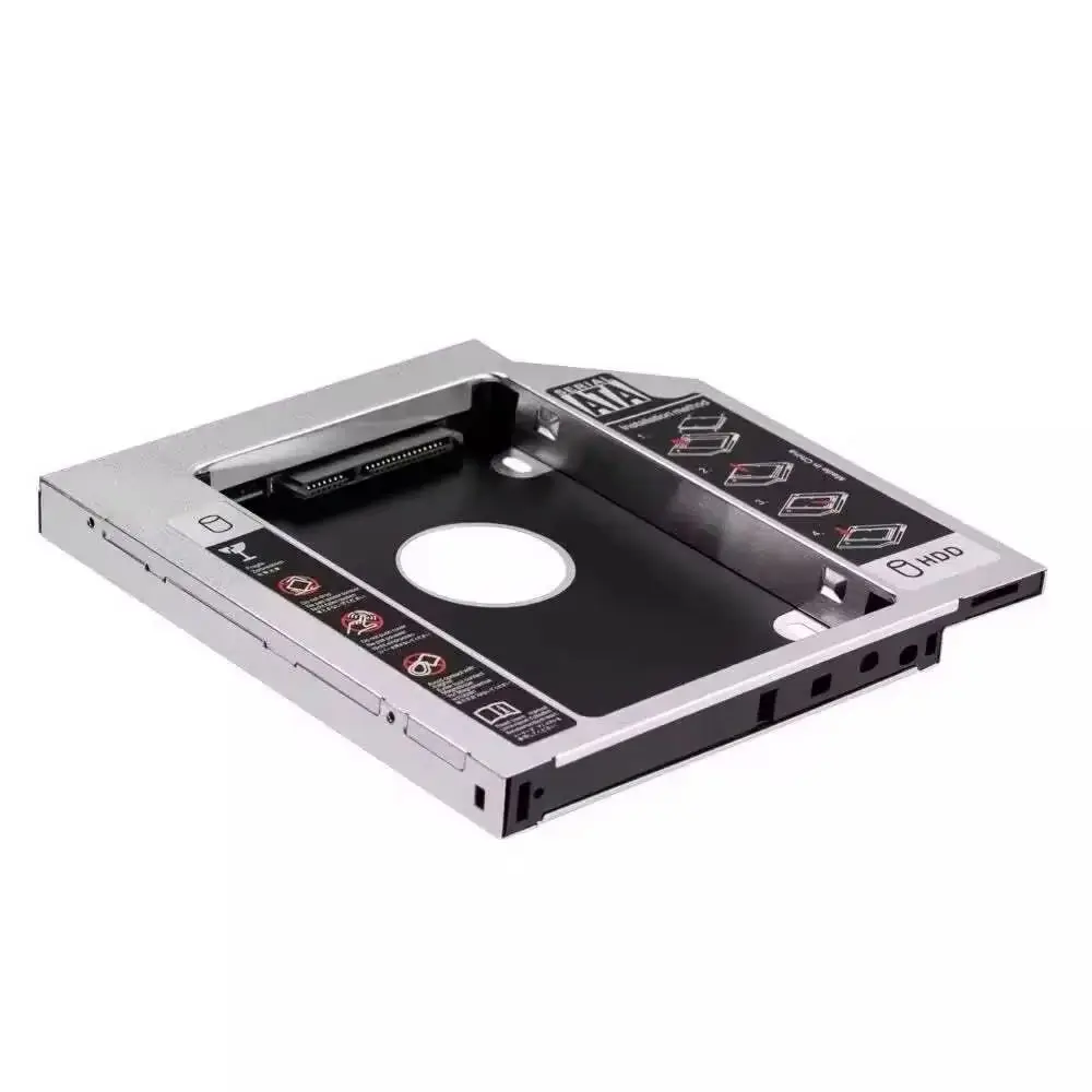2nd 2.5 HDD Hard Drive Optical bay Caddy Frame Adapter for Asus N61 K45 A45 A45V N55E N55SF N55SL N75E N75S N75SF N76 N56J G56JR