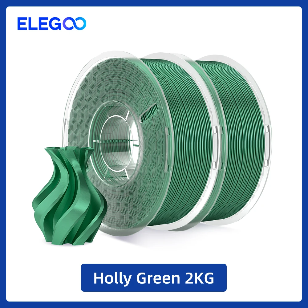 ELEGOO 2KG Zijde PLA Filament 1.75mm 3D Printer Filament voor FDM 3D Printers Elegoo PLA voor Elegoo Centauri Carbon