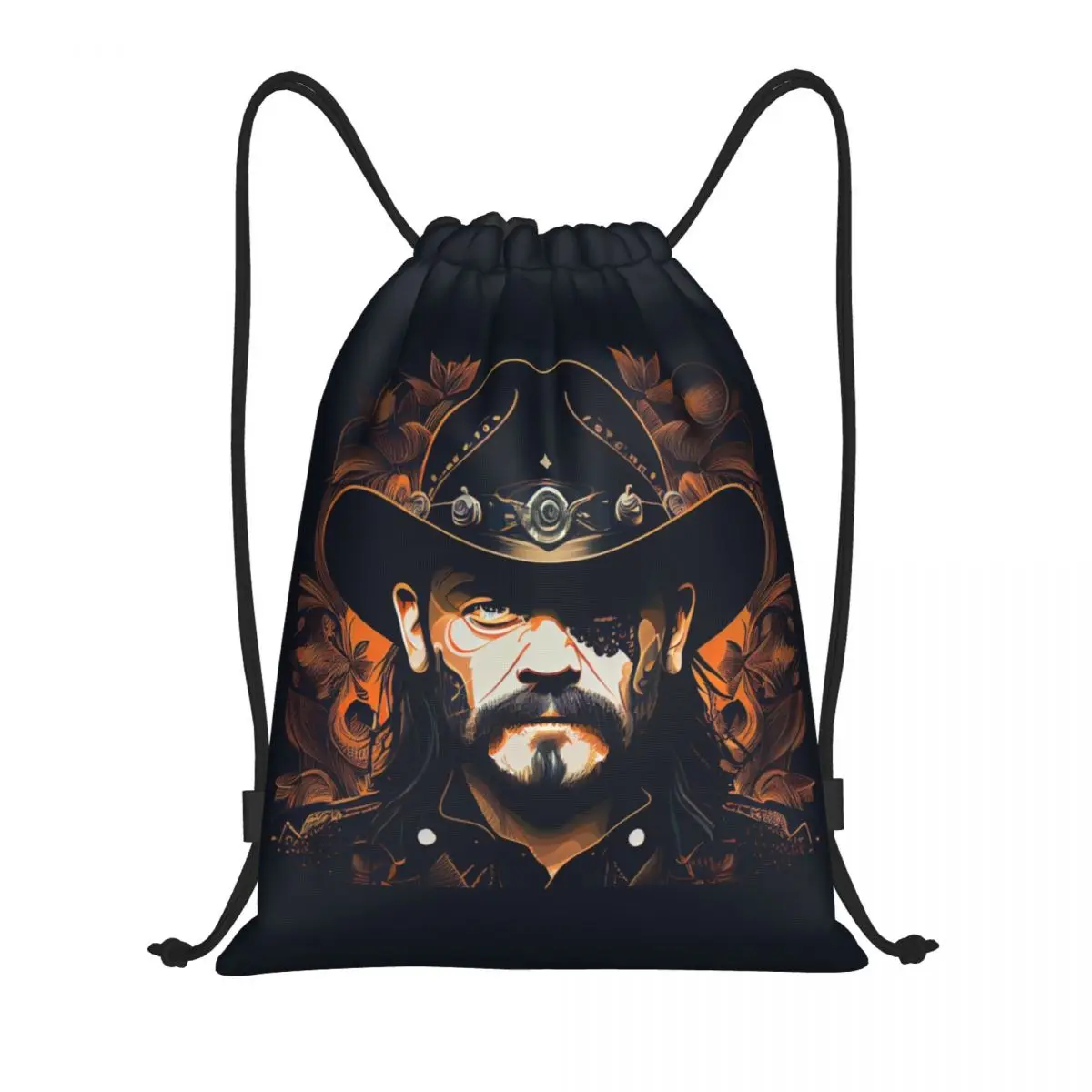 Lemmys Heavy Metal Kordel zug Rucksack Sport Sporttasche für Frauen Männer Pop Rock Shopping Sackpack