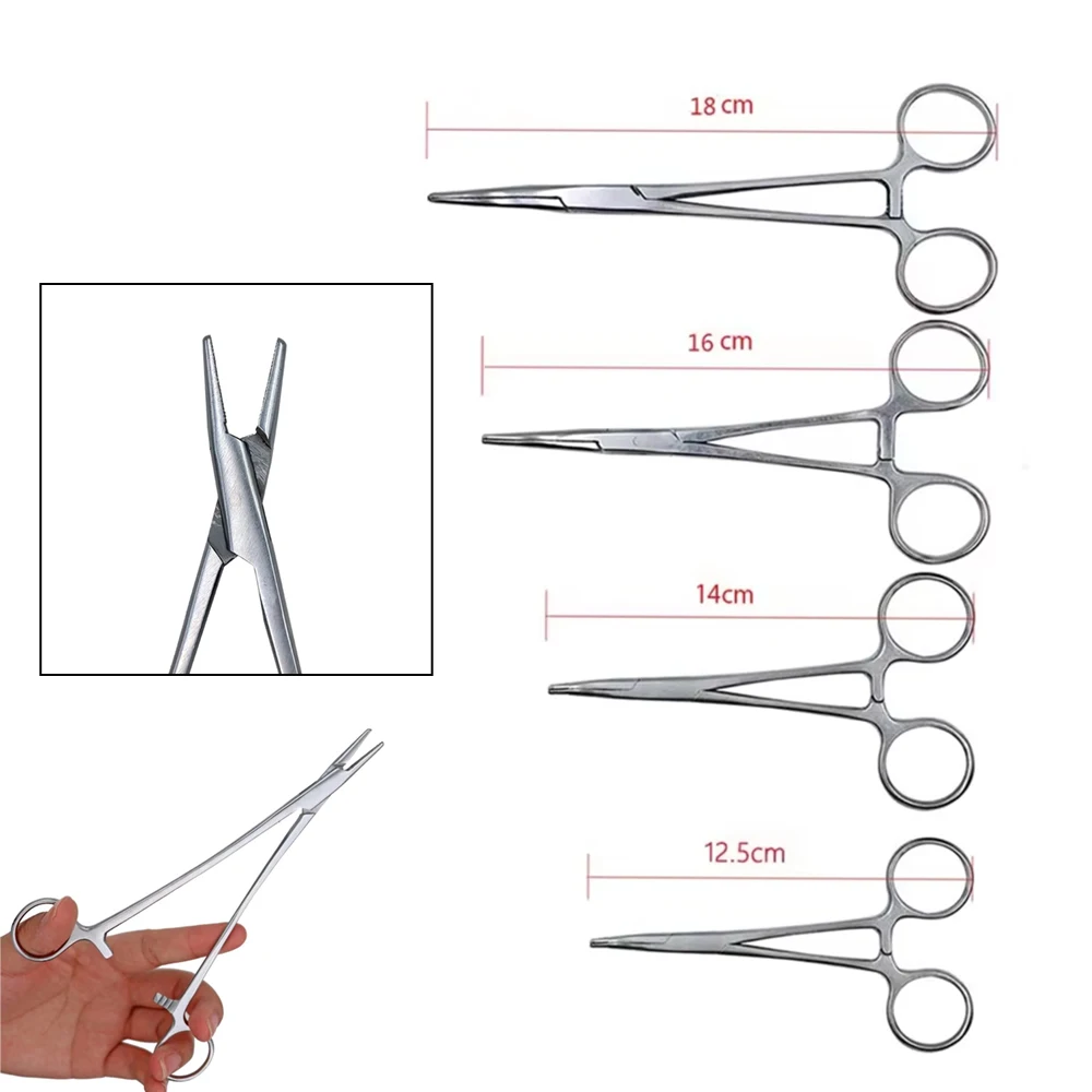 

Professional Dental Needle Holder Pliers & Orthodontic Tweezer High-Quality Stainless Steel Dentist Surgical Tool