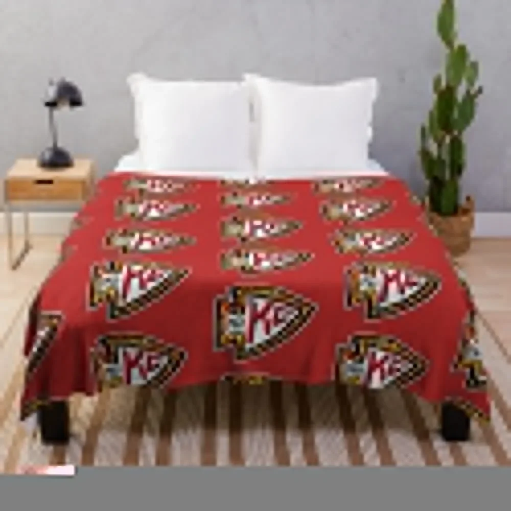 Arrowhead from KC Throw Blanket Dorm Room Essentials Retros Decorative Sofa blankets and throws Blankets