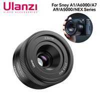 Ulanzi Camera Fixed Focus Lens for Sony ZV-E1 A-1 A6000 A5000 A7RM4 A7C NEX5T F2.8 Large Aperture Eye recognition Quick Capture