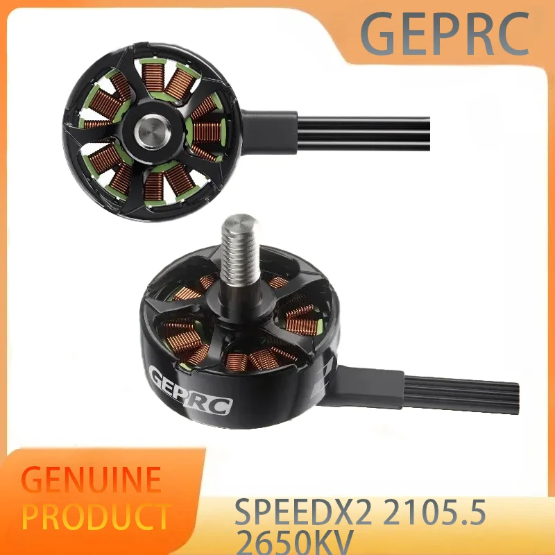 

GEPRC SPEEDX2 2105.5 2650KV Мотор Черный M5 для DoMain Drone 3 4 дюйма FPV DIY RC FPV Квадрокоптер Аксессуары для дронов для фристайла