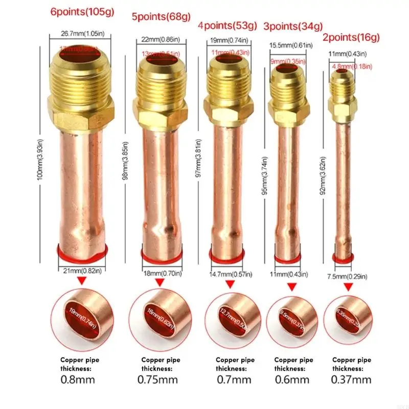 M6CB 4pieces 1/4 "3/8" "3/4" 5/8 разъем сочета