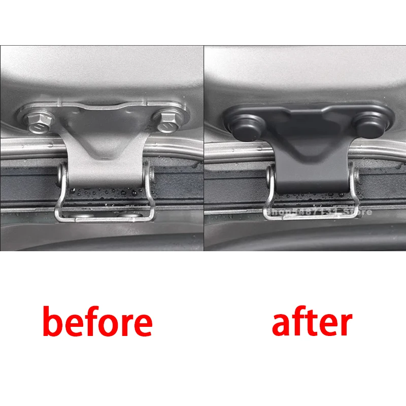 Kofferraum-Heckklappe, rostfreie Abdeckung, Kofferraum-Heckklappe, Schraubkappe für Toyota RAV4 Innenzubehör 2020–2022, 2023 2024 2025