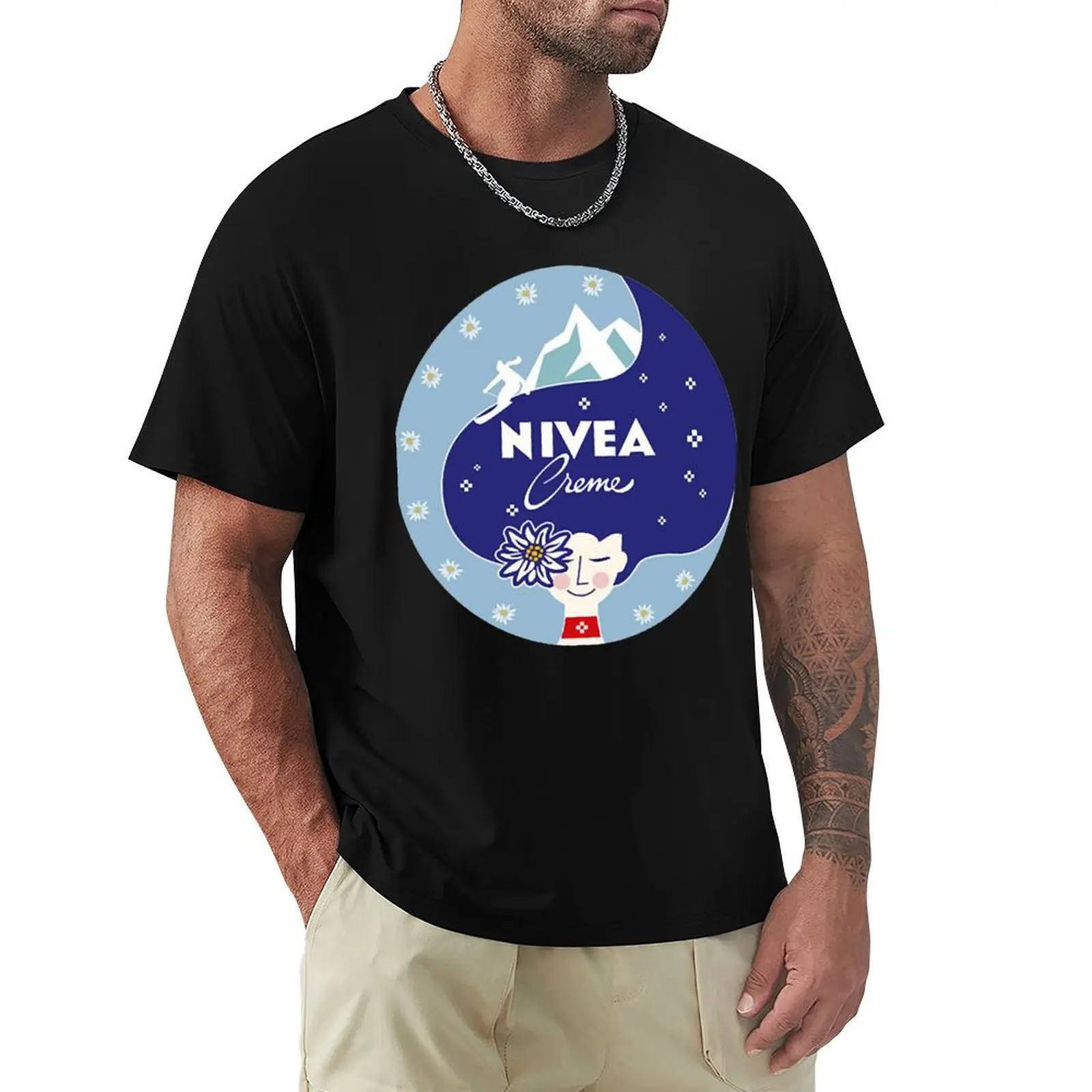 

Nivea For Fans T-Shirt customs design your own Short sleeve tee Short sleeve tee men