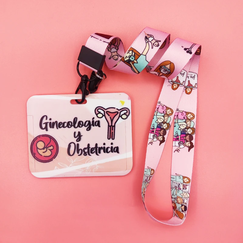 Geburtshilfe, Gynäkologie, Schlüsselband, Ausweishalter, Gebärmutter, Ausweis, Kreditkartenetui, Umhängeband, Kartenhalter, Telefonseil, Matrona-Anmelder – Detail 8