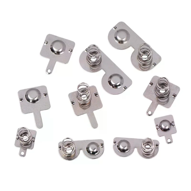 20PCS DIY Spielzeug Fernbedienung Zubehör Frühling Blatt AA/AAA Kontakt Blatt Batterie Box Positive Und Negative Blätter