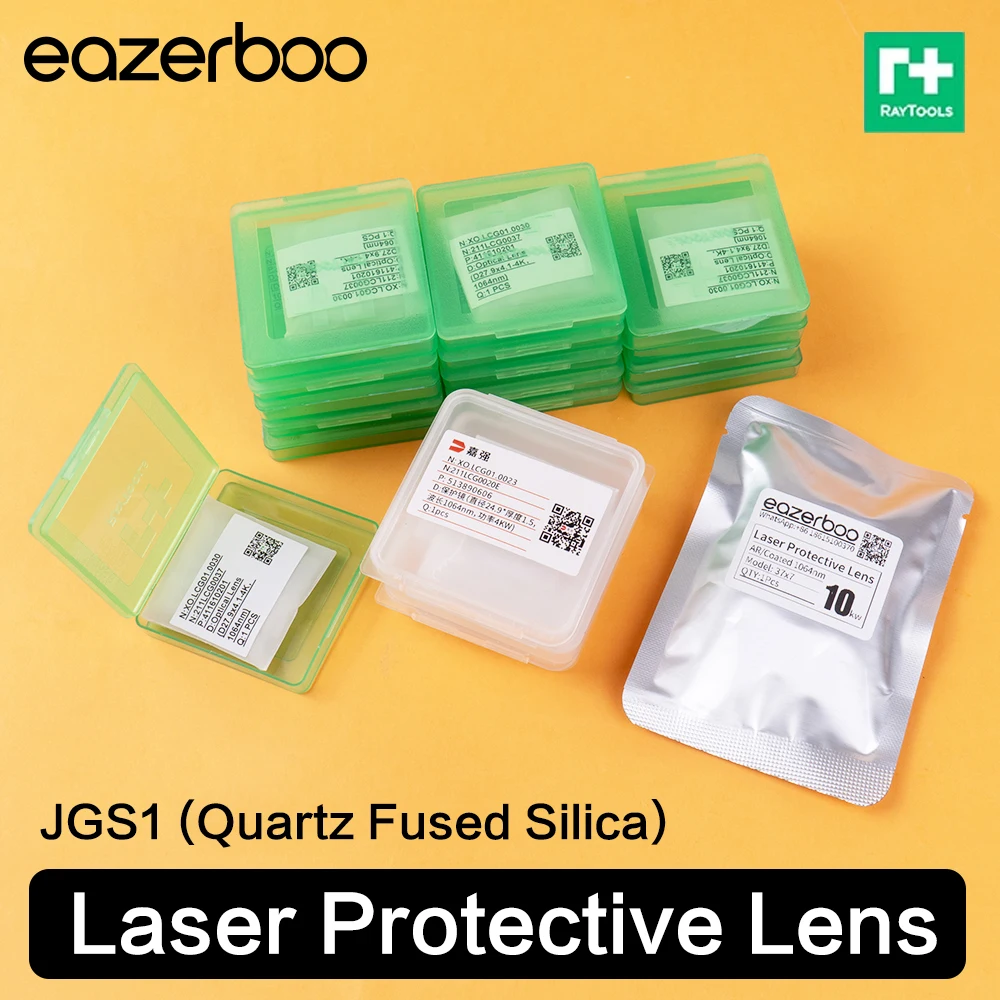 

Raytools Laser Optical Protective Windows Lens 30x5 27.9x4.1 4kw 37x7 15kw 20x2 24.9x1.5 18x2 For Fiber Laser Machine Lens