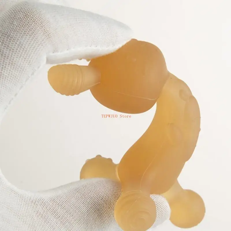 U50f Silicone TEETHING GIOCHIO BAMBINO STRUMENTO NURE ALLA NURE ALLA MAGUAMENTO