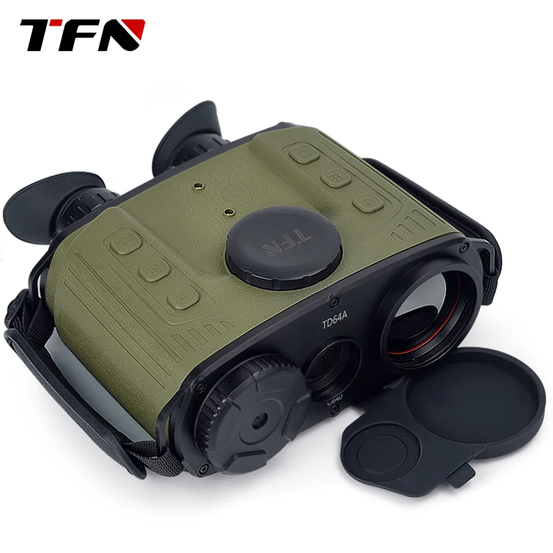 TFN TD60\64A  with Built-in GPS Binocular Thermal Imaging Telescope Night Vision Devices Fusion Night Vision