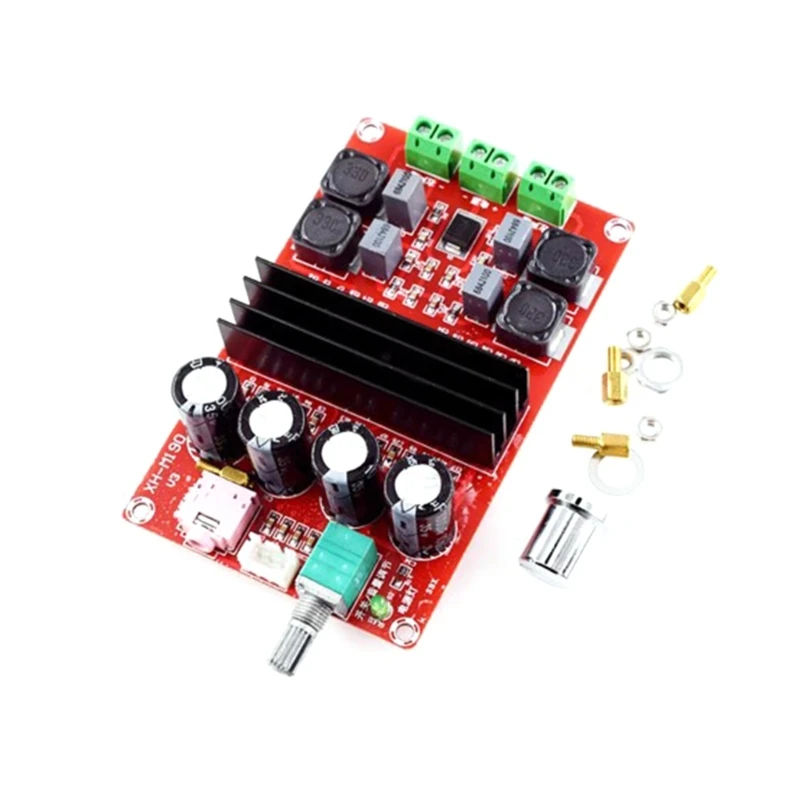 XH-M190 Digital Stereo Amplifier Board,TDA3116D2 Control 2x100W Output Powerful For Audiophiles And Professional Use