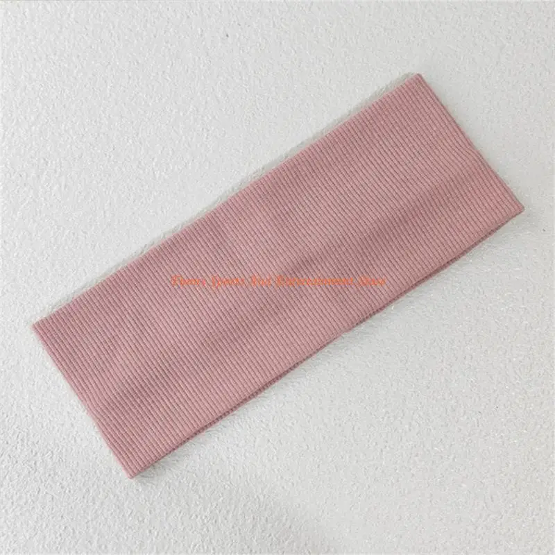 C4DE Solid Color Women's Headgear Fashion Headbands Sweat Absorbing Elastic Hair Band for Active and Casual Daily