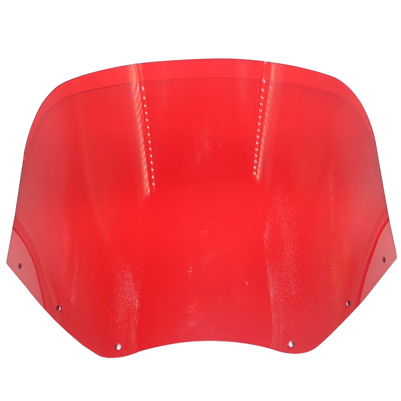 Motorfiets Accessoires 11 "Voorruit Kleurrijke Voorruit voor Harley Softail Sportster Dyna FXLRS FXBB FXBBS FXST FXFB FXFBS FXD