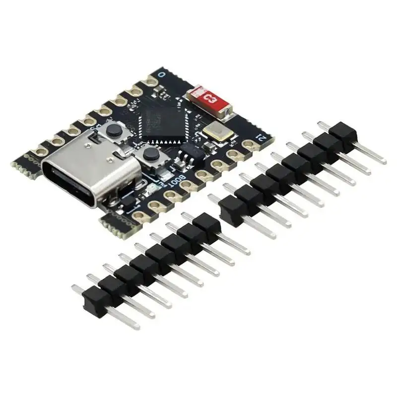 ~ESP32 C3 WiFi Bluetooth-compatible Board ESP32-C3 Development Board ESP32 Super Mini Development Board ESP 32 Development Board