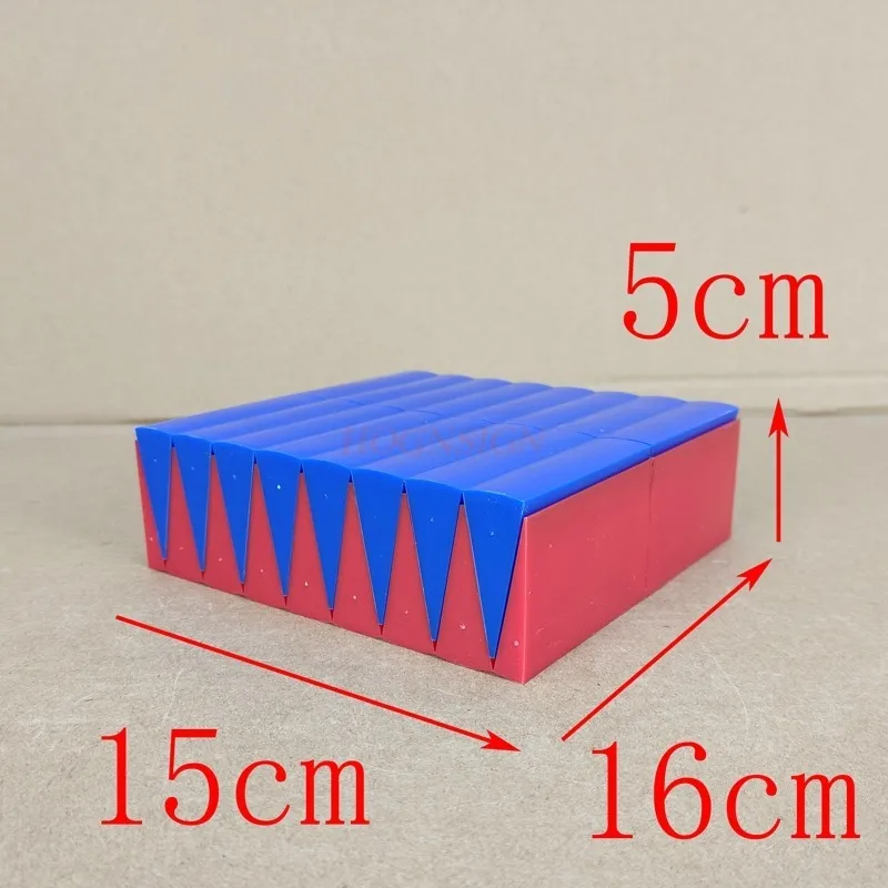 Geometric Body Logic Contando Cubo, Ensinando Aids, Modelo de geometria lógica, Cubo lógico, Volume Ratio Material