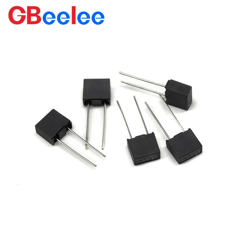 Micro fusible carré MTS NTS TMS, 500 pièces, 250V 300V 350V 400V, fusible Miniature 100mA-20A, montage sur PCB thermoplastique
