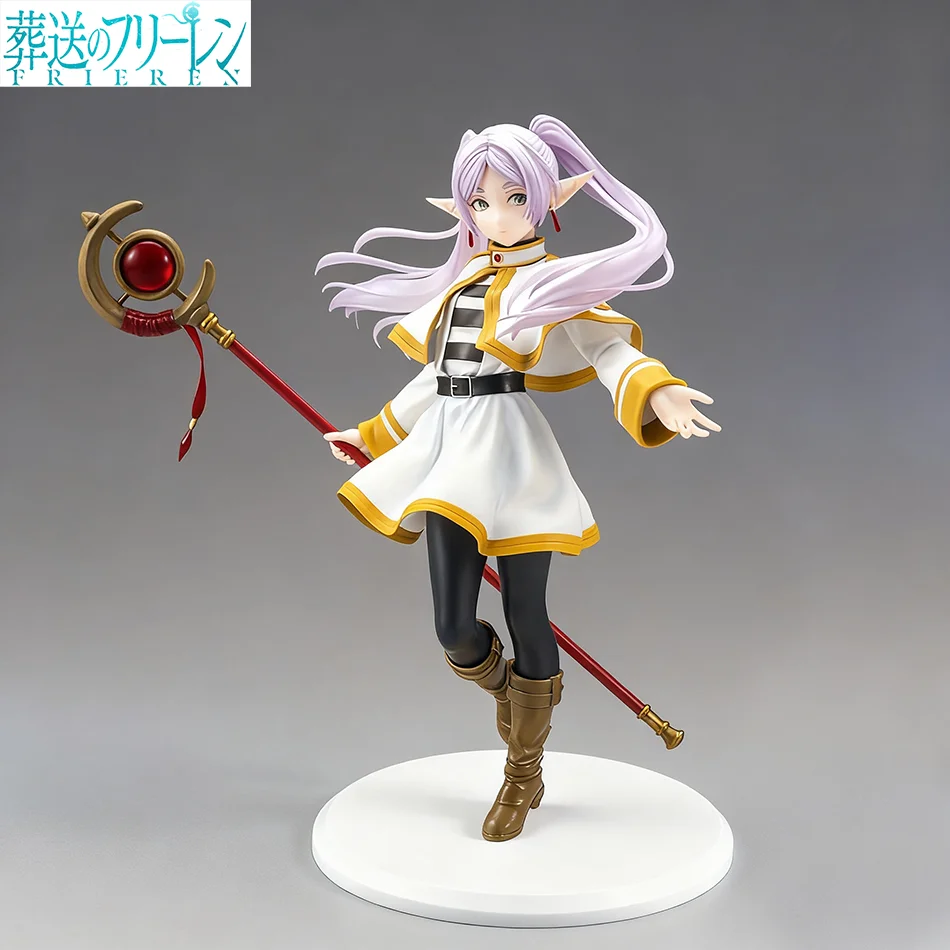 18cm Noodle Stopper Sousou no Frieren Anime Girl Figure Frieren