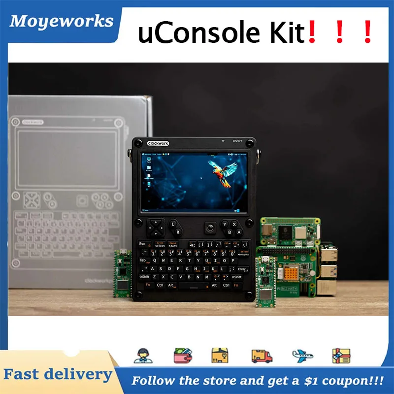 ClockworkPi uConsole Kit V3.14 for Indie Developers And Hobbyists