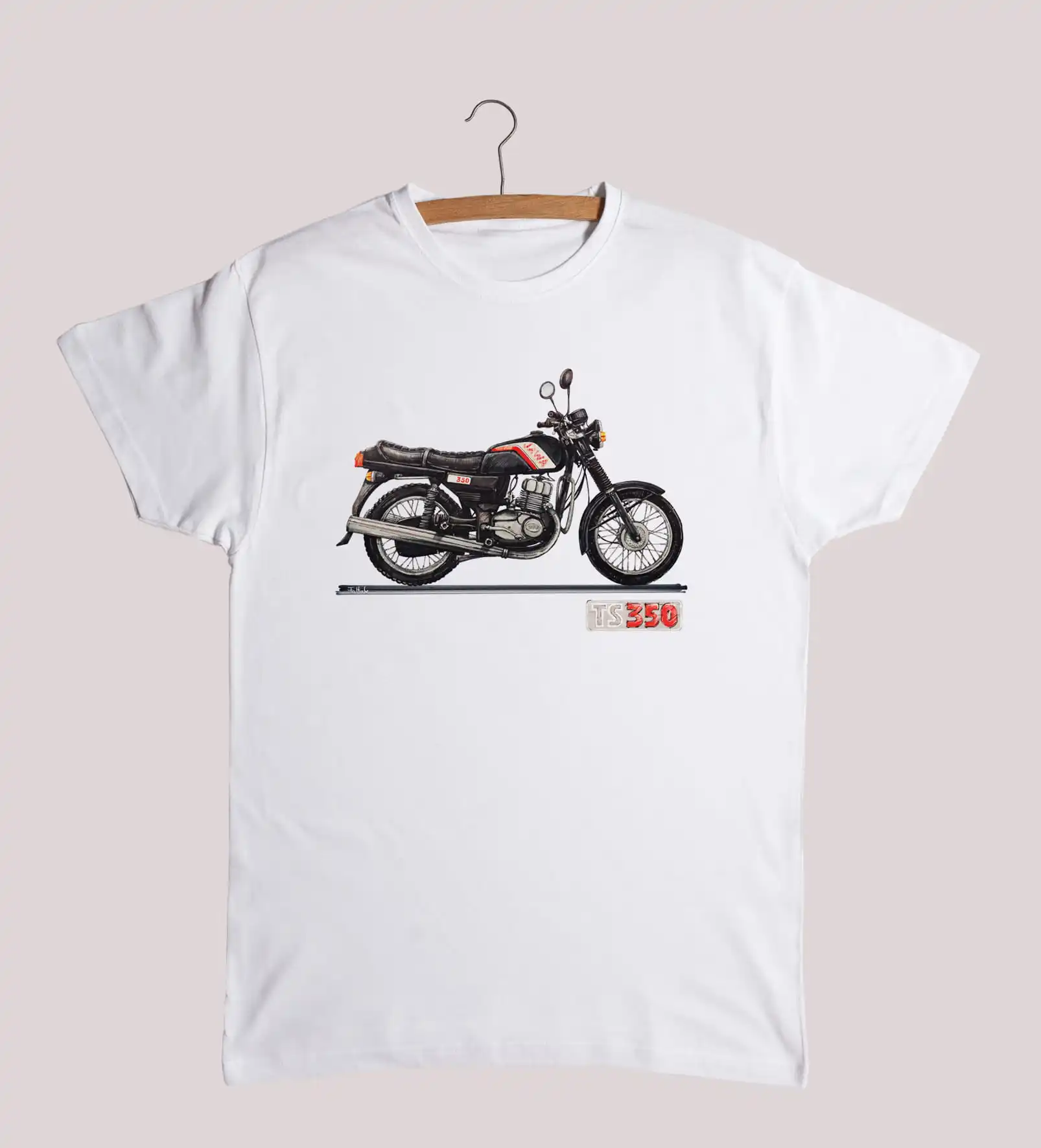 Jawa 350, Czechoslovakia Classic Motorcycle T-Shirt. Summer Cotton Short Sleeve O-Neck Mens T Shirt New S-3XL