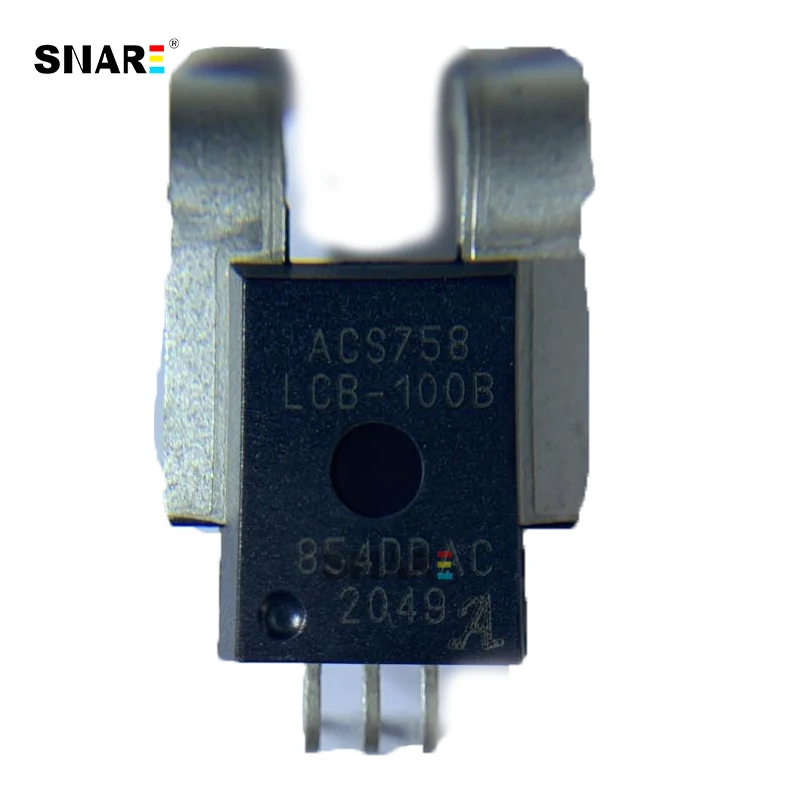 

5PCS/LOT ACS758LCB-100B Hall Sensor Board Mount Current Sensors For New Designs Use ACS772/3