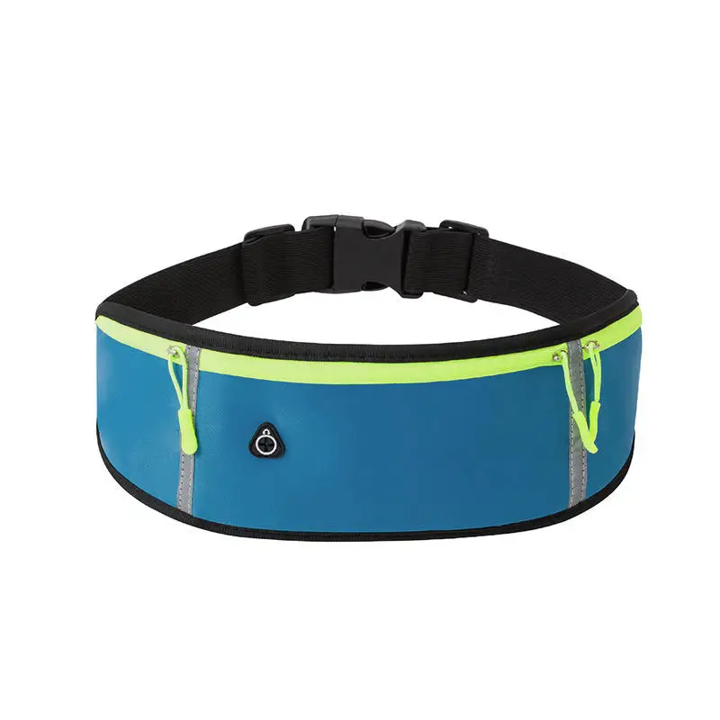 Sport Running Phone Case Waist Bag For Women Men Waterproof Comfortable Cycling Running Bag Safty Reflective Tape Sport Belt Bag