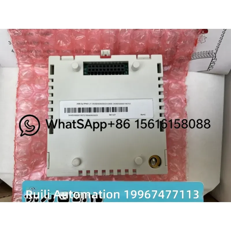 ABB ACS880 ACS580 Inverter Profinet Communication Module FPNO-21 Bus Adapter Fieldbus Interface Card Industrial Automation
