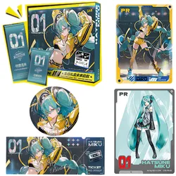 KAYOU Hatsune Miku Card Fun Setting Sail for The Future Laser Ticket Special Package Years Collection Cards Children Toys Gifts