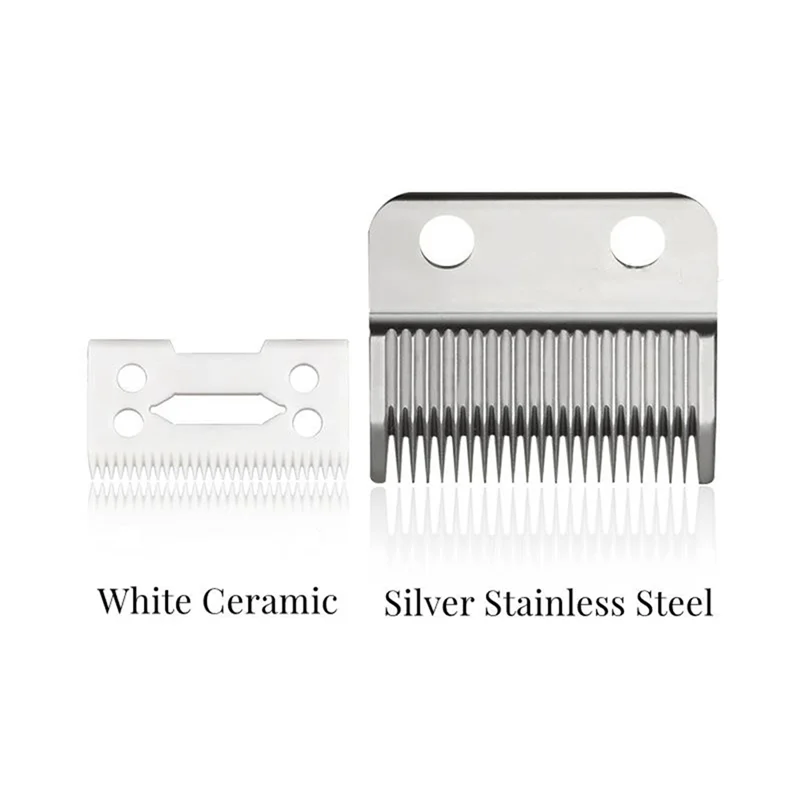 Набор лезвий для электрической машинки для стрижки волос Wahl 8504, сменная титановая Головка триммера для волос из нержавеющей стали и керамики