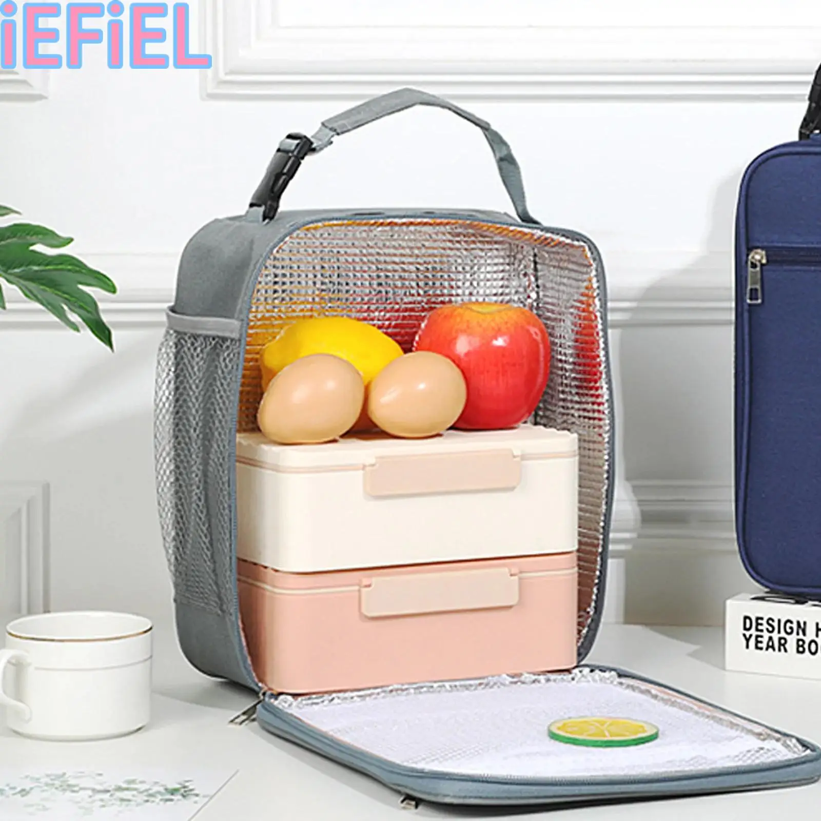 

1Pc Lunch Box Lunch Bag for Men Women Insulated Lunch Box Lunch Bags with Handle for Work Study Picnic Travel