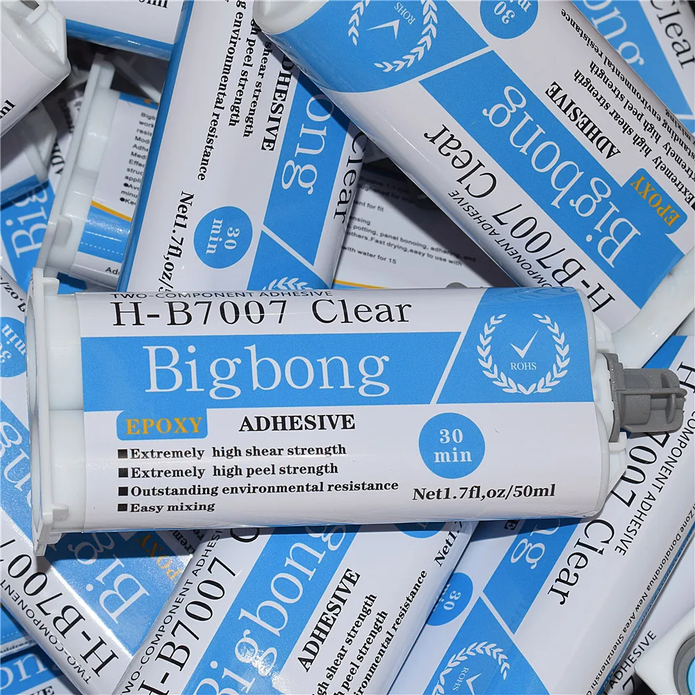 

5pc Epoxy Resin AB Adhesives 50ml Strong Glue 1:1 Structural Adhesives Liquid Glues for Plastic Metal Ceramic Wood Glass Bonding