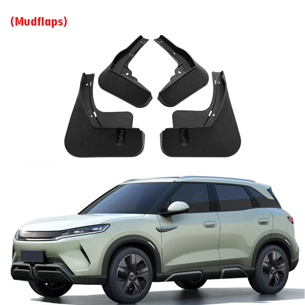 FOR BYD Yuan UP 2024 2025 Mudguard Fender Mud Flaps Guard Splash Mudflaps Car Accessories Front Rear 4pcs