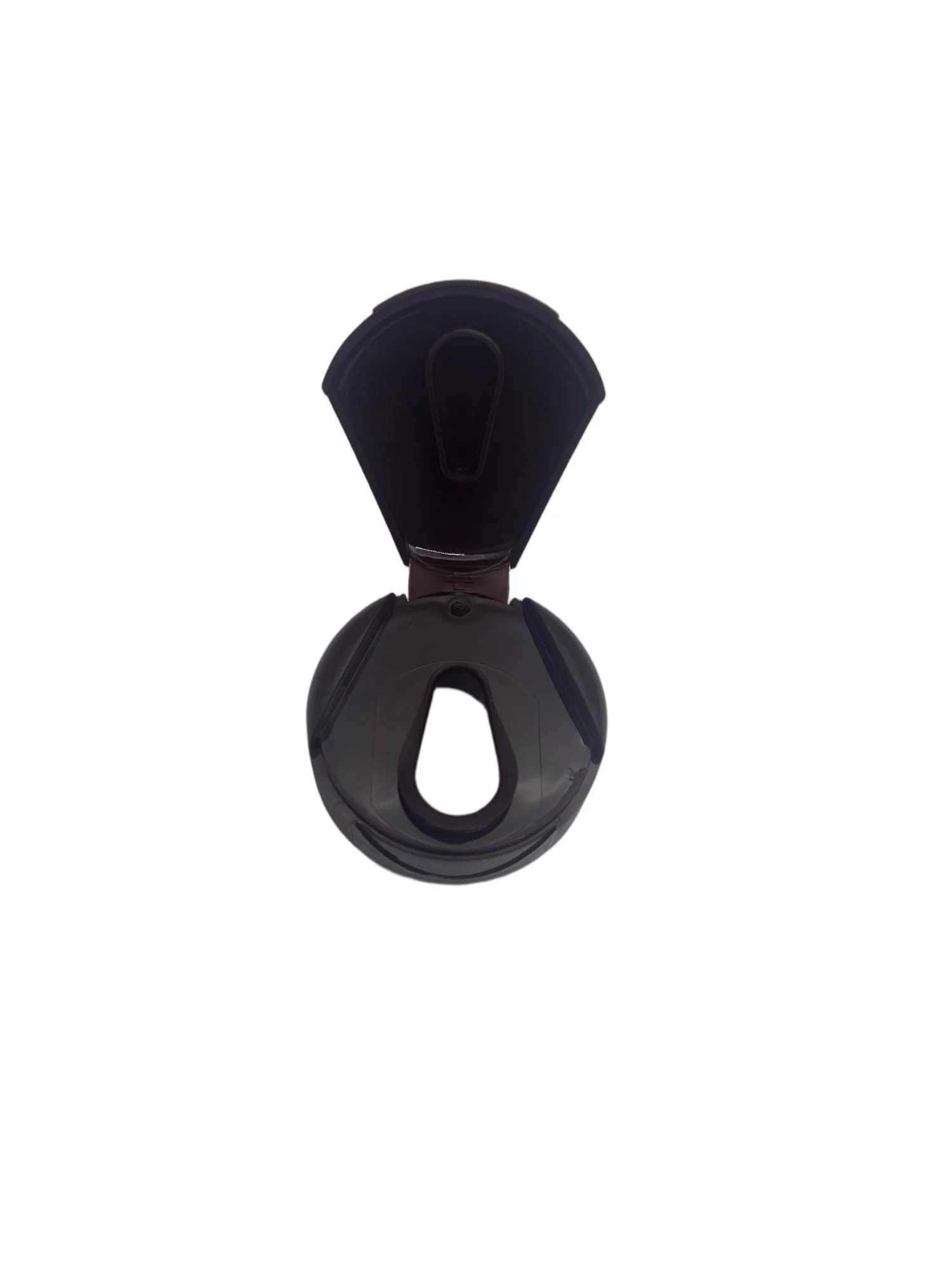 PP flip top cap with hole for food supplement bottles
