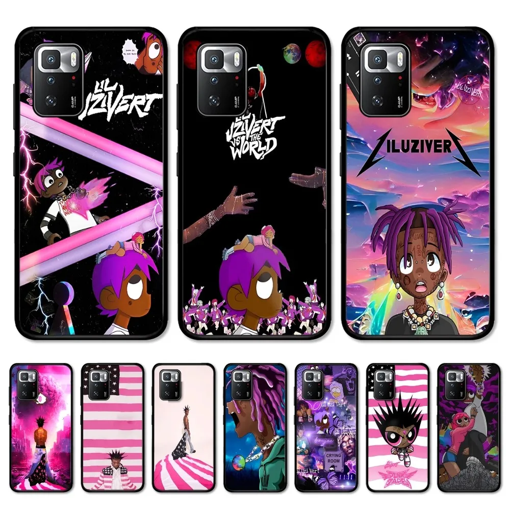 Rapper L-Lil U-Uzi V-Vert Phone Case For Redmi 5 6 7 8 9 10 Plus Pro 6 7 8 9 A GO K20 K30 K40 Pro Plus F3 Fundas