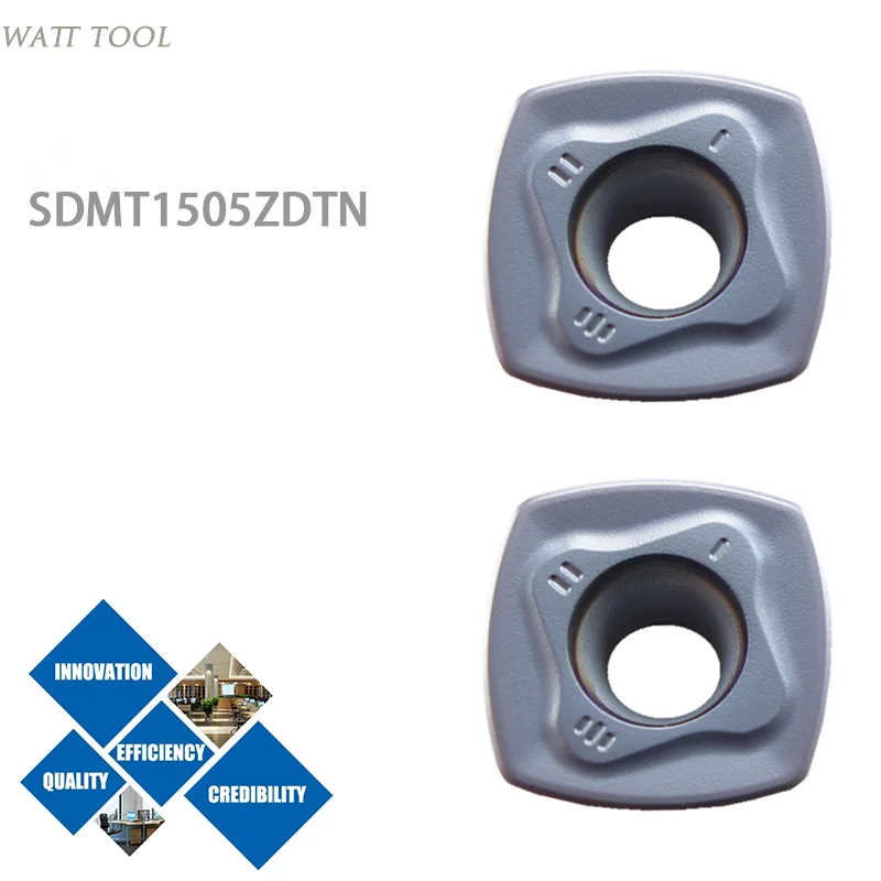 

10pcs SDMT1505ZDTN Cemented carbide and cermet inserts milling Inserts