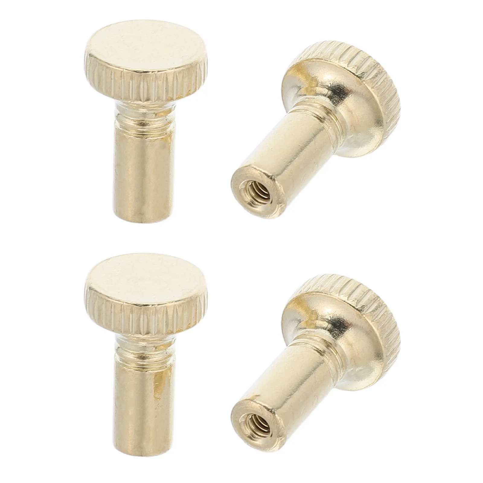 4Pcs Lamp Finial Cap Knob Straight Decorative Replacement Vintage Style for Table Lamps Lighting Fixture Accessories for Living