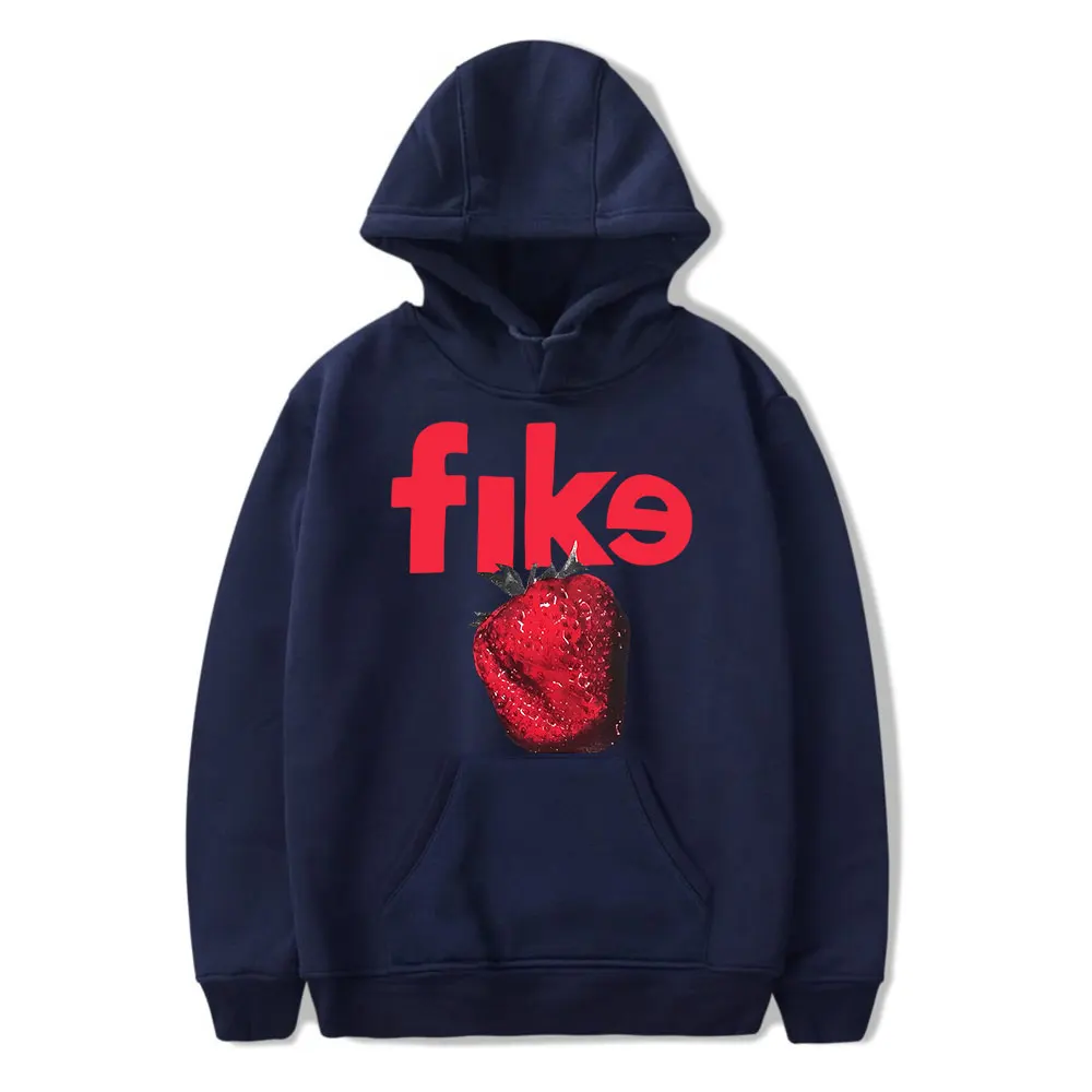 Dominic Fike  Merch Fike Hooded Drawstring Pocket Sweatshirt Men/women Hip Hop Pullover