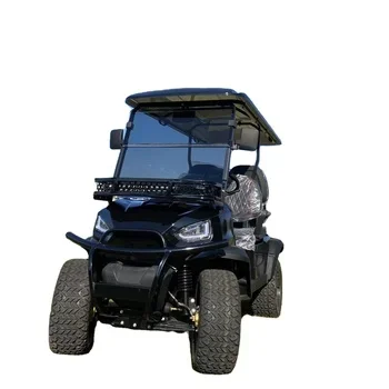 Lingtu 4 passenger off road golf cart with electric engine lithium battery