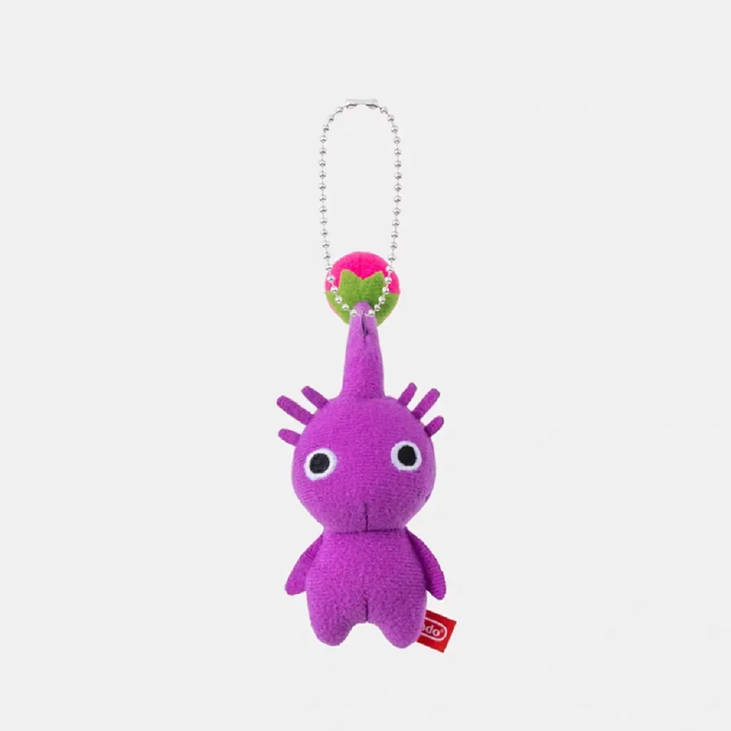 Heißer Mini-Plüsch-Pikmin-Schlüsselanhänger, weich gefüllter Taschenanhänger, Anhänger-Dekoration in Rot, Gelb, Blau, mehrfarbiges Spielzeug zum Aufhängen als Geschenk. – Detail 8