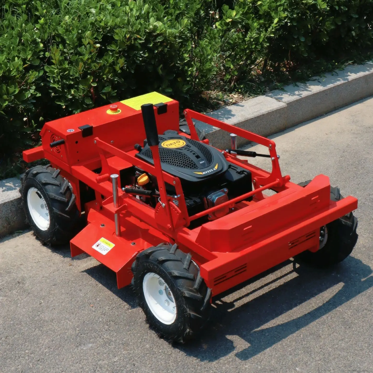 Индивидуальная прямая продажа с фабрики, колесная интеллектуальная газонокосилка с дистанционным управлением, сельскохозяйственная косилка, оборудование, бензин/дизельный робот