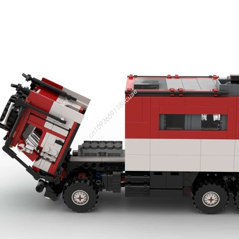 1533 pièces MOC Tatra Camper idées et blocs de construction de modèles CUUSOOed assembler cadeau de noël bricolage idée créative jouet éducation brique