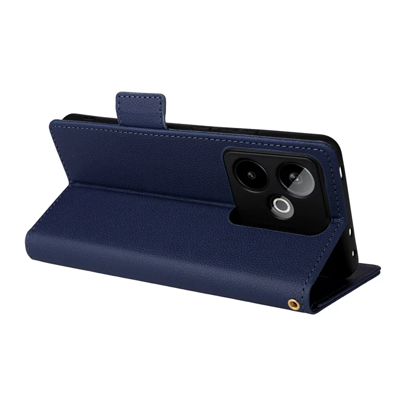 ل ممن لهم Realme GT 7T 5G الجانب مشبك ليتشي نمط أغطية جلد محفظة محفظة ل ممن لهم Realme GT7T 5G غطاء الهاتف المغناطيسي