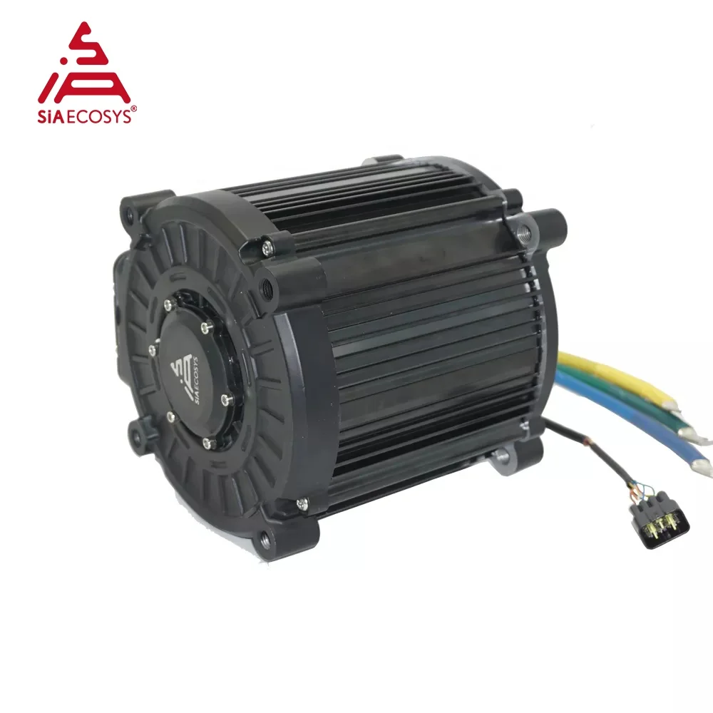 SIAECOSYS QS MOTOR Qs180 دراجة نارية كهربائية 8000 واط 90H منتصف محرك المحرك مع وحدة تحكم ND72850B حالة جديدة