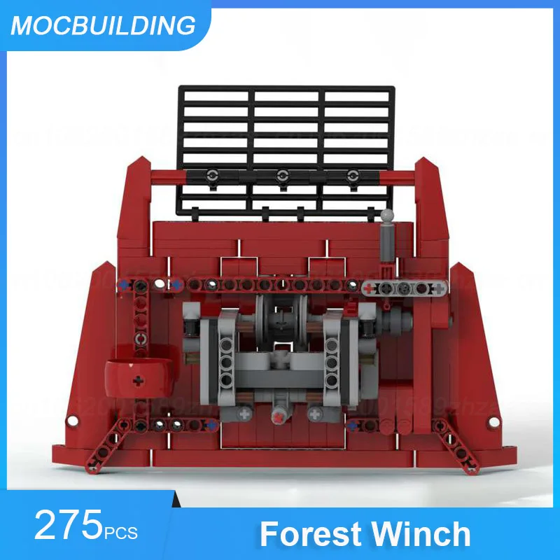 MOC Building Blocks Forest Winch for Claas Xerion 5000 VC 42054 DIY Assemble Bricks Transportation Creative Toys Gifts 275PCS