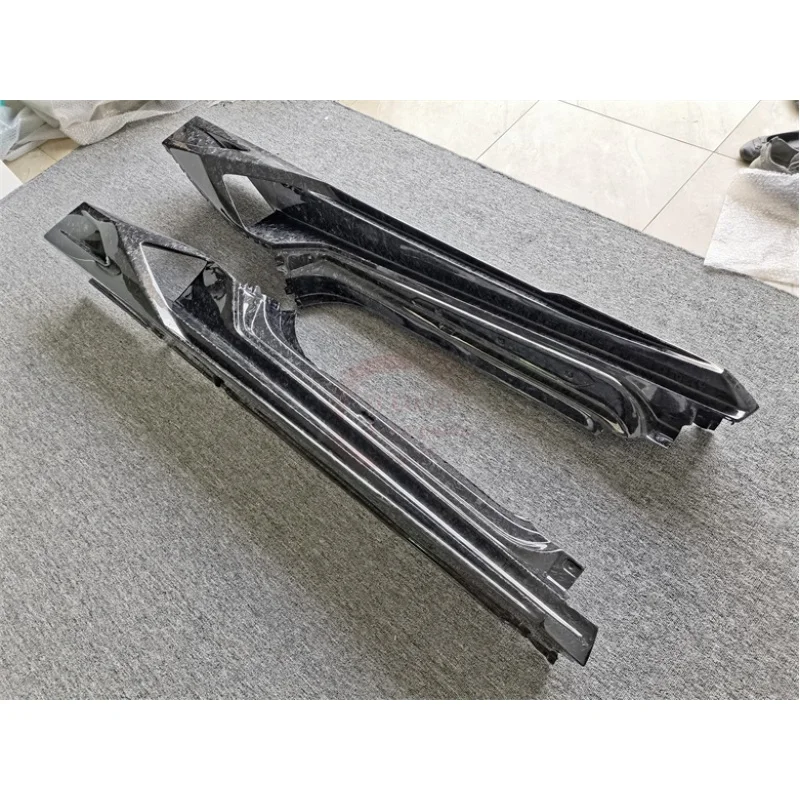 

For Lamborghini Huracan LP610 LP580 Vors Style Forged Carbon Fiber Side Skirt Body Kit