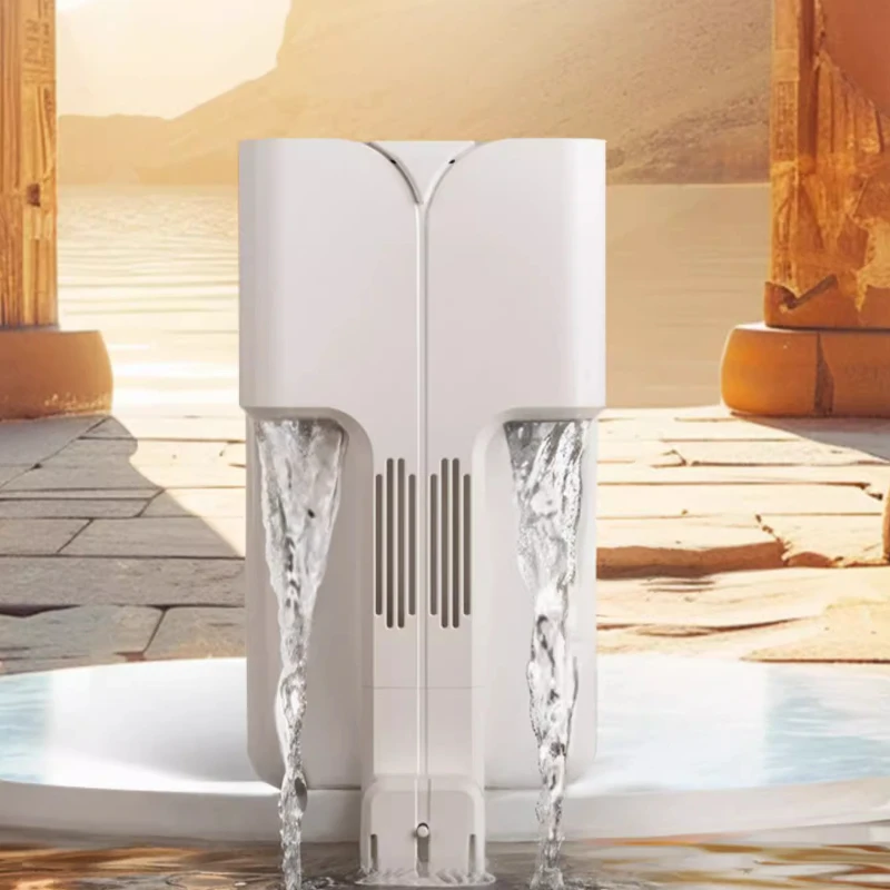 Fish tank filter wall-mounted waterfall water purification circulation three-in-one small water pump oxygen generator