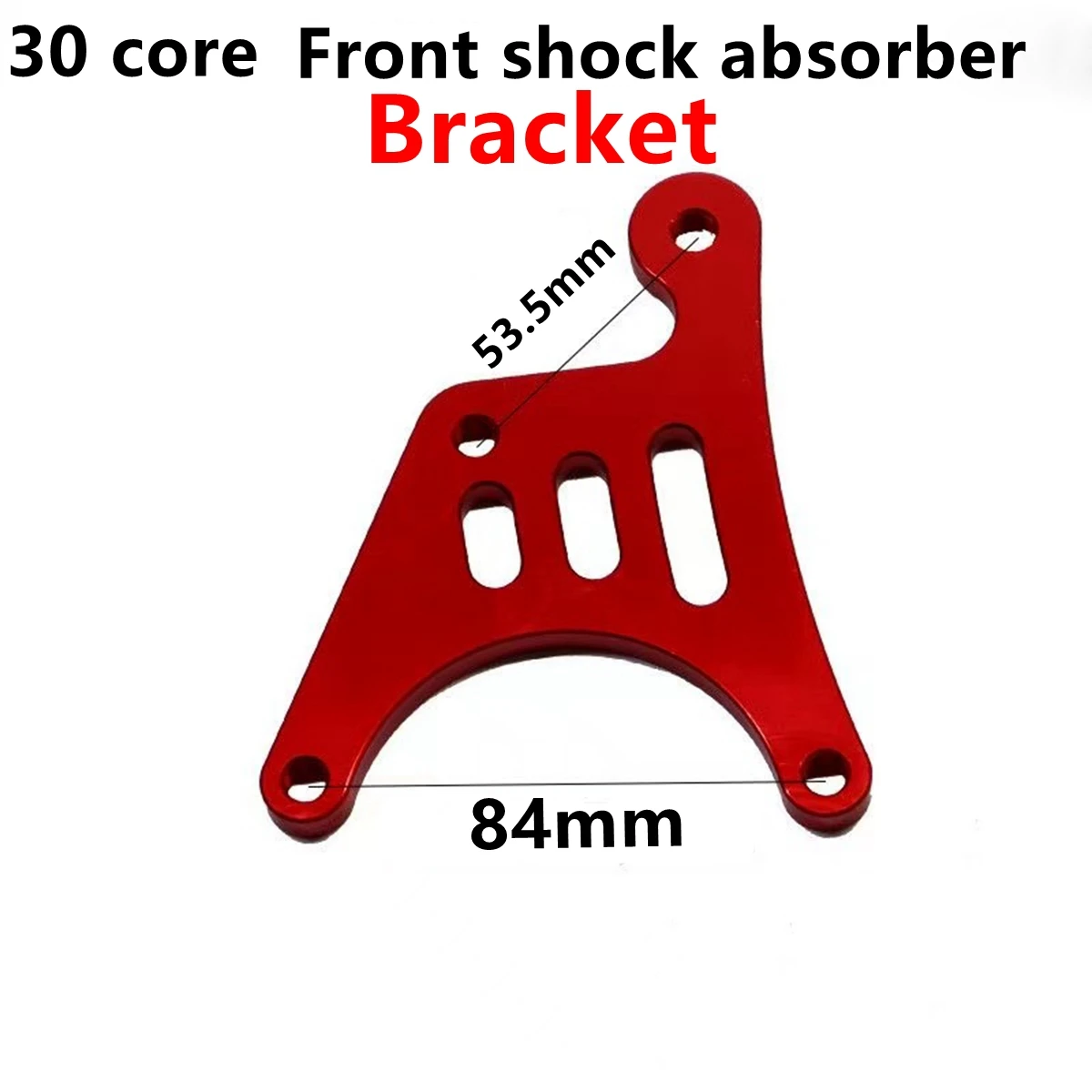دراجة نارية 84 مللي متر محوري الجبهة الفرامل الفرجار قوس محول ل 30-33 الأساسية الجبهة امتصاص الصدمات تعليق Niu N1 N1s سكوتر