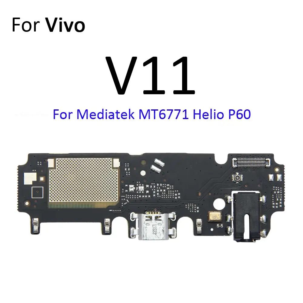 USB Charging Port Dock Plug Connector Charger Board With Mic Microphone Flex Cable For Vivo V17 Neo V15 V11i V11 Pro