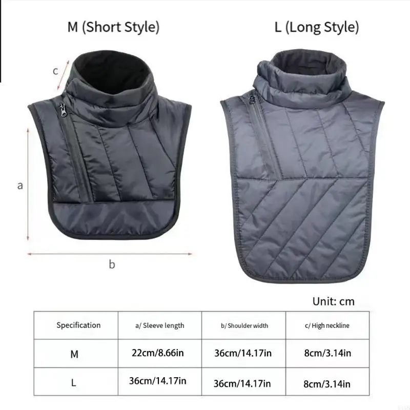 2025 ใหม่ฤดูหนาวขี่คอเสื้อกั๊กป้องกันความร้อนWindproofอุ่นทำความสะอาดง่ายยืดFitสำหรับผู้ชายผู้หญิงกีฬากลางแจ้ง