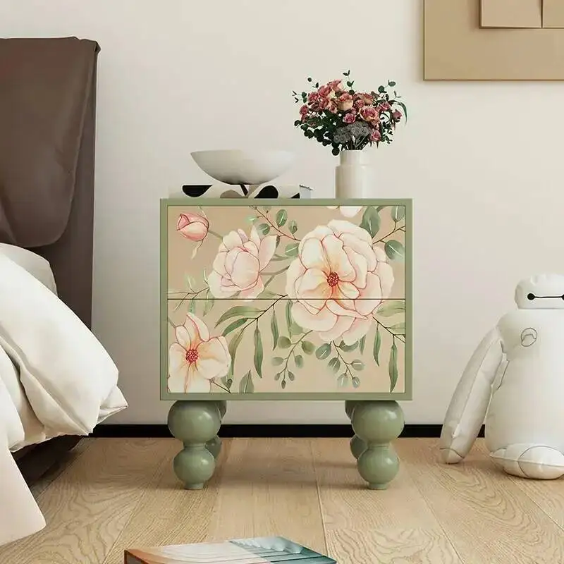 Nightstand Da Fresh Luxury Glamour Bedroom Tavolino Simple European Cozy Exquisite Versatile Salotto Bedside Furnitures Table